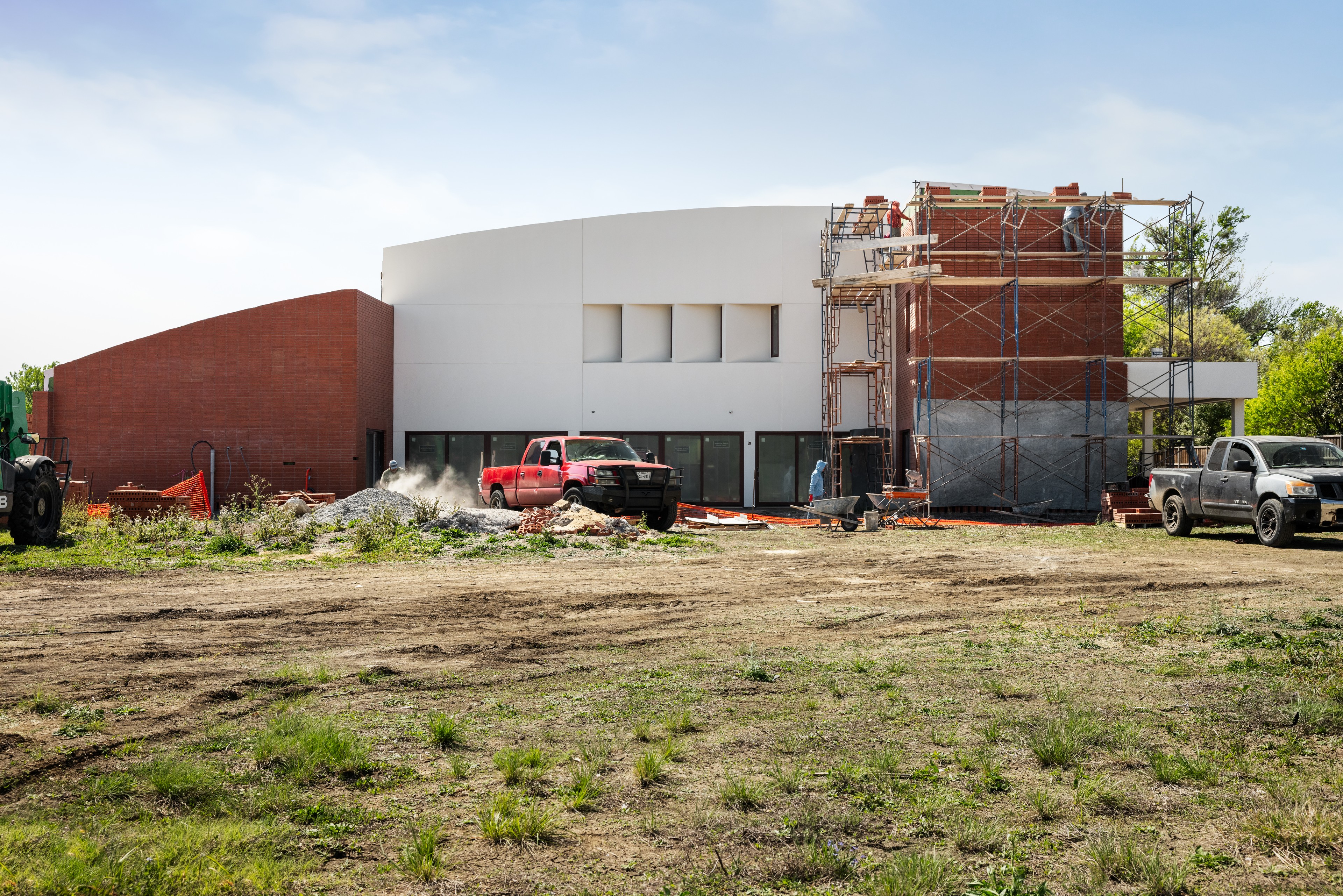 Villa 2 under construction