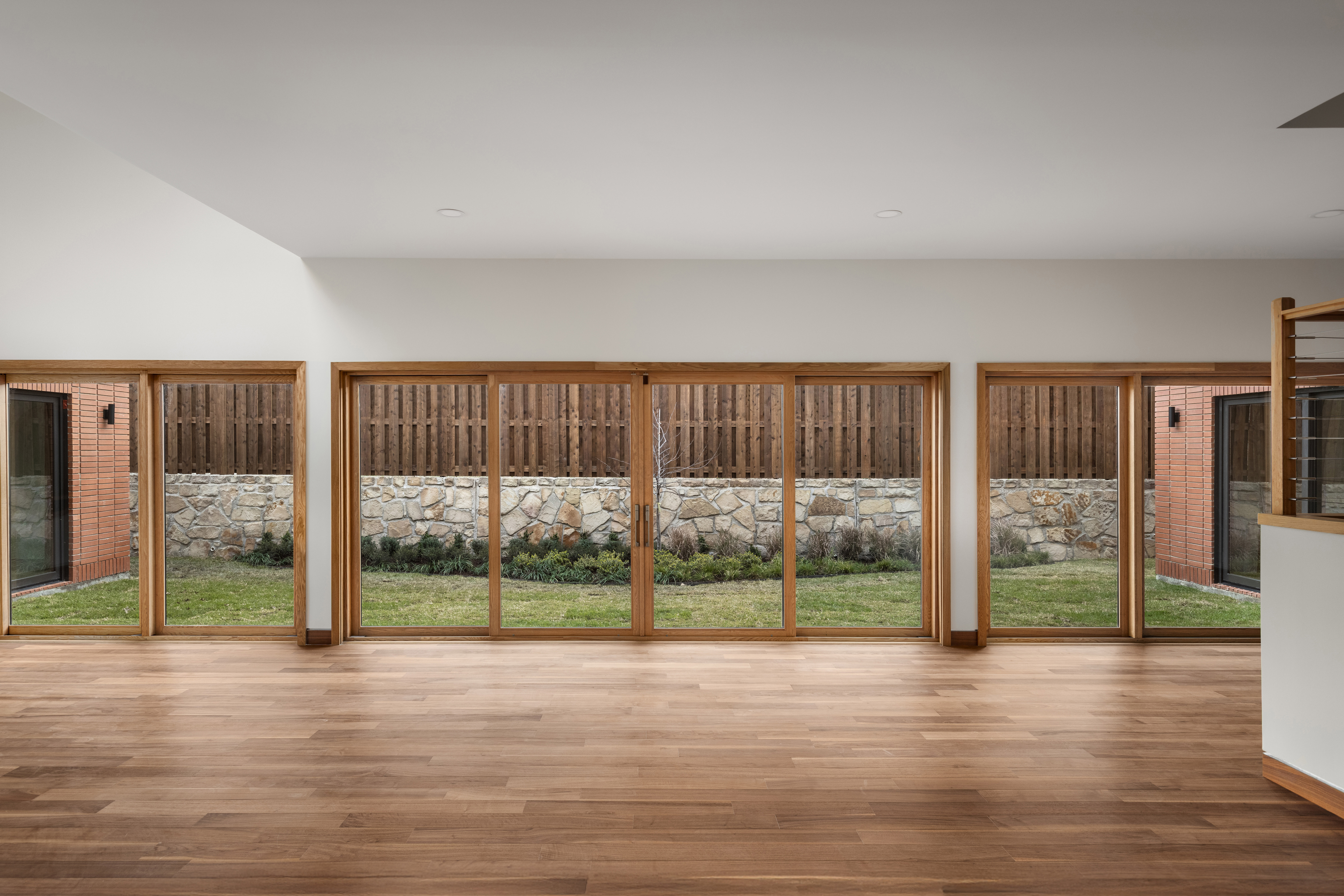 14867 Little Bluestem Ln - living area opening to courtyard garden